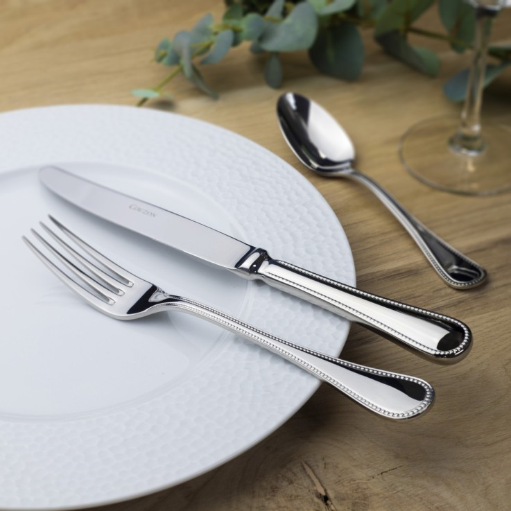 Service 18 pièces inox entrée, fromage & dessert