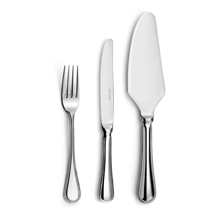 Service 13 pièces inox entrée, fromage & dessert