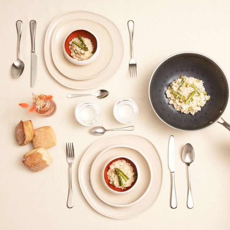 Ménagère 24 pièces inox pour 6 personnes