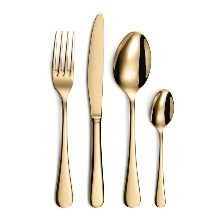 Ménagère 24 pièces Clipper Doré