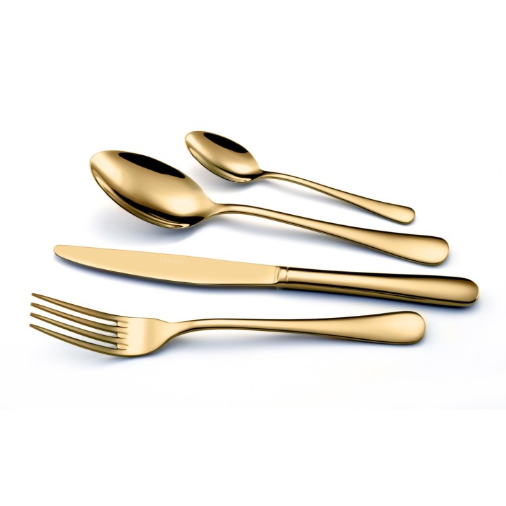 Ménagère 24 pièces Clipper Doré