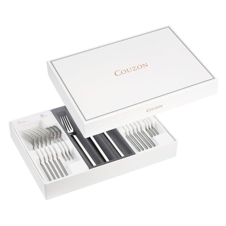 Ménagère 24 pièces inox en coffret