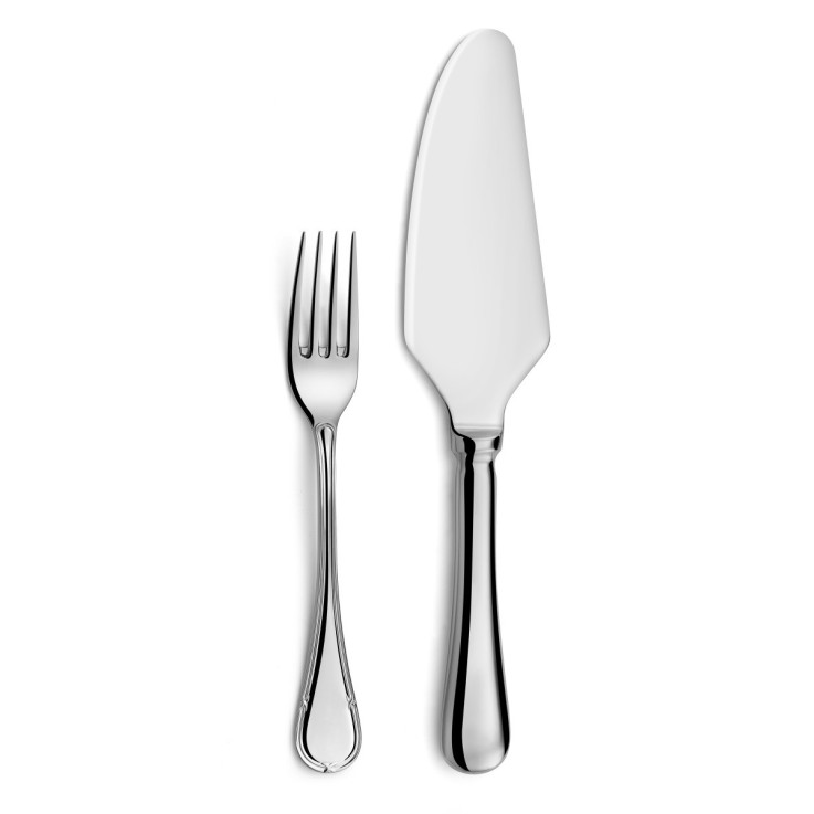 Service à dessert 7 pièces inox