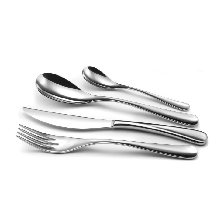 Ensemble 24 couverts de table avec support de rangement nomade