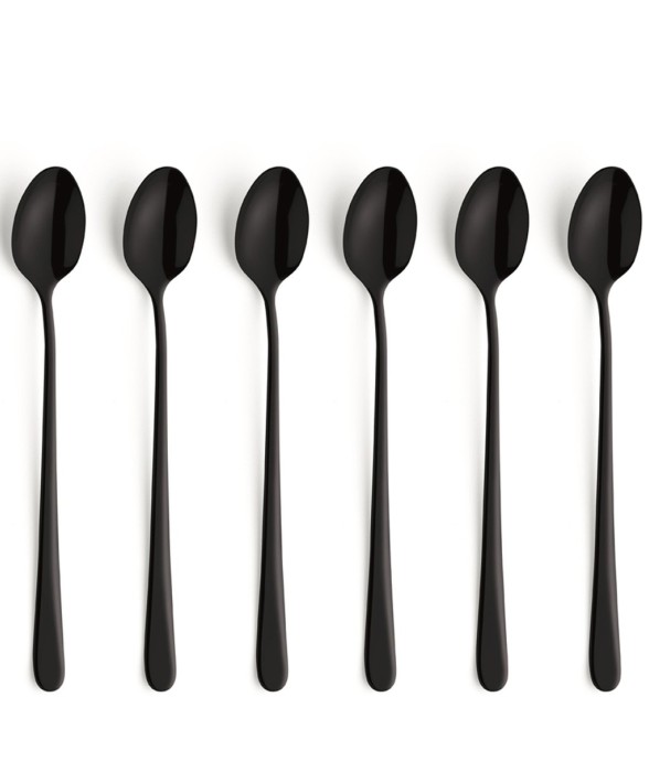 Service 6 cuillères latte...