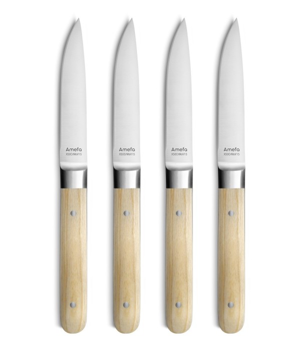 Coffret 4 couteaux steak -...