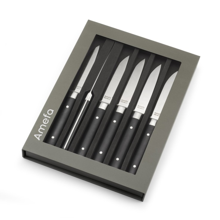 Coffret 6 couteaux steak