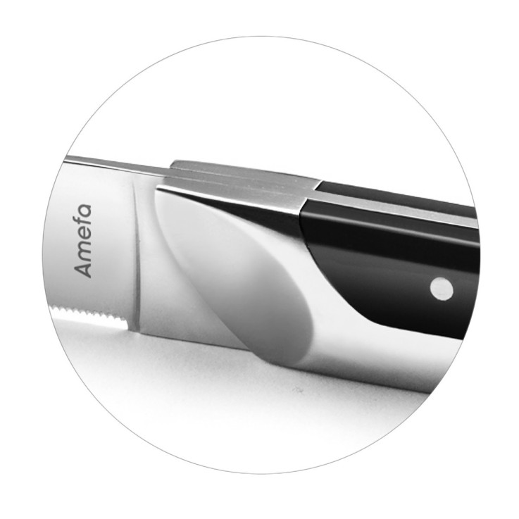 Coffret magnet 6 couteaux steak en inox