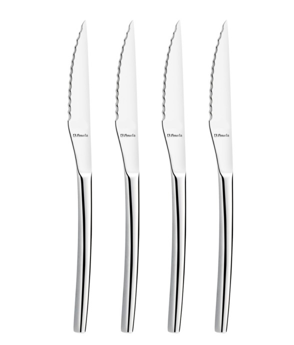 Coffret 4 couteaux steak en...