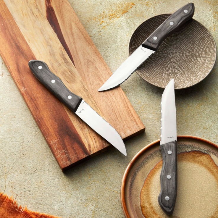 Set 6 couteaux steak