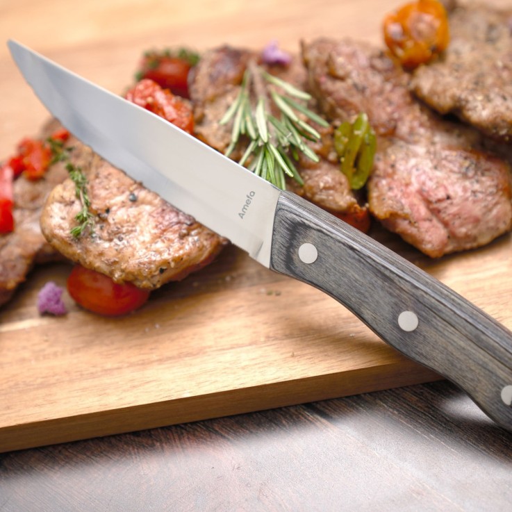 Set 6 couteaux steak