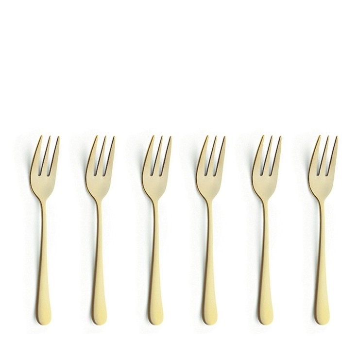 Service à gâteaux 6 pièces en inox