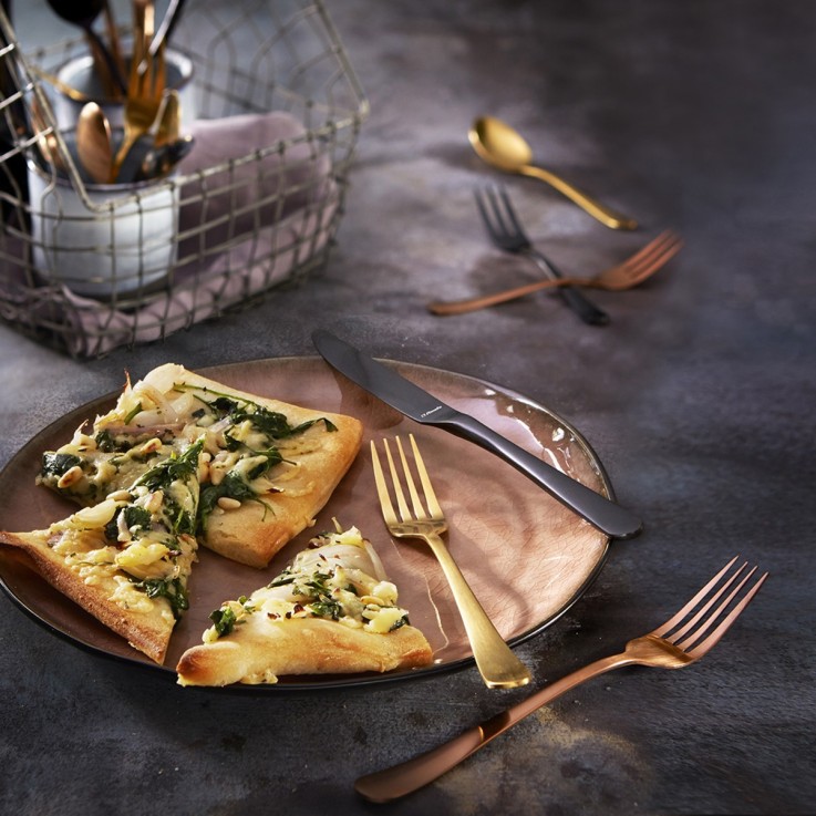 Service à gâteaux 6 pièces en inox