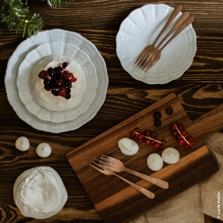 Service à gâteaux 6 pièces en inox