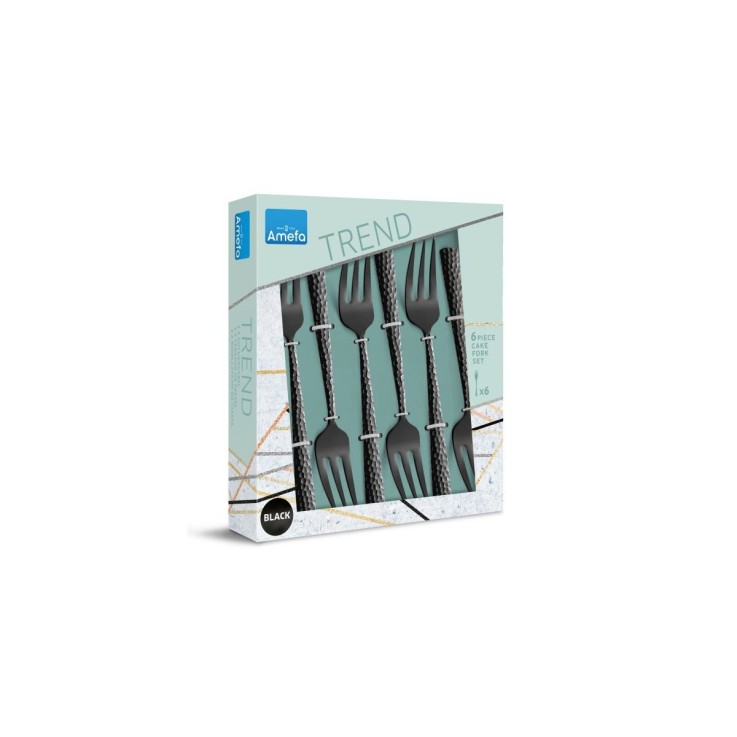 Service à gâteaux 6 pièces en inox