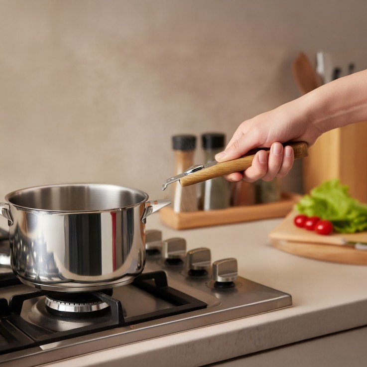 Eclipse - Poignée amovible en acier inox