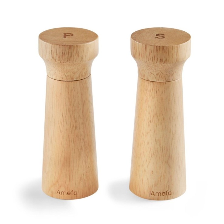 Duo de moulins poivre & sel naturel Fanny Bois