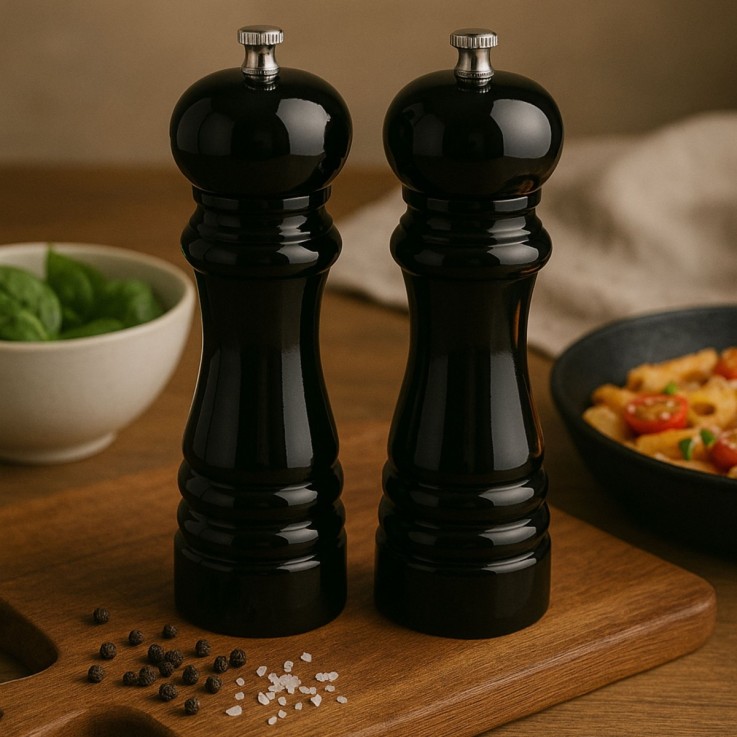 Duo de moulins poivre & sel naturel