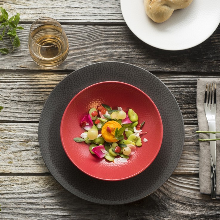 Coffret 6 assiettes plates