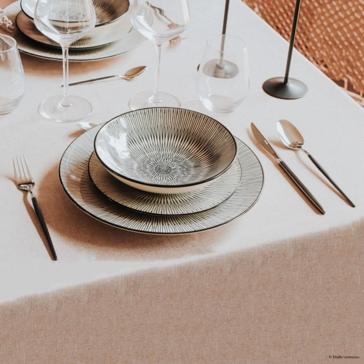 Coffret 6 assiettes salade et pâtes