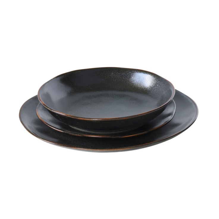 Coffret 6 assiettes plates