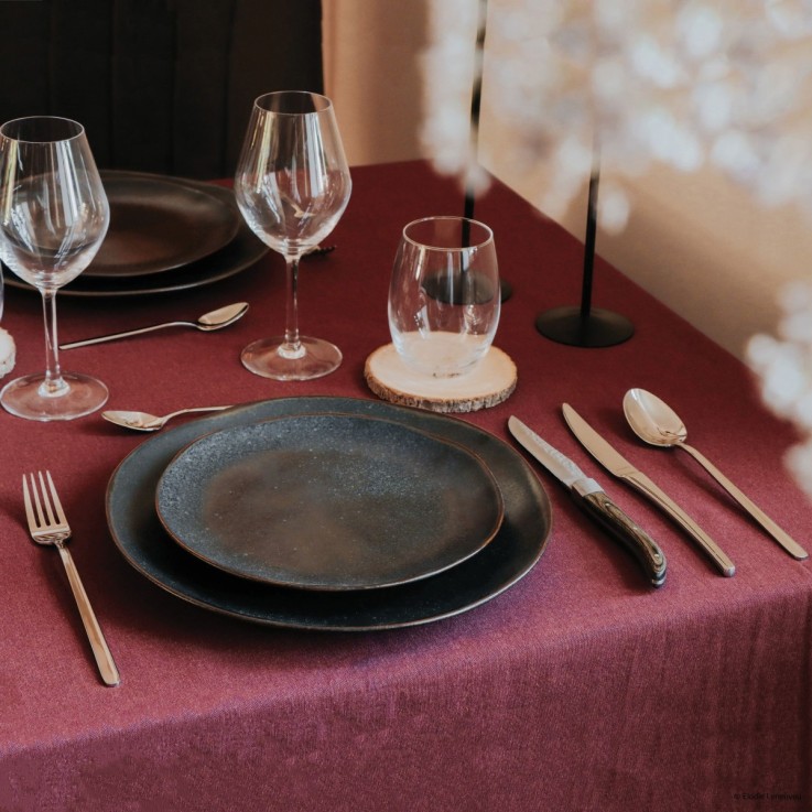 Coffret 6 assiettes plates