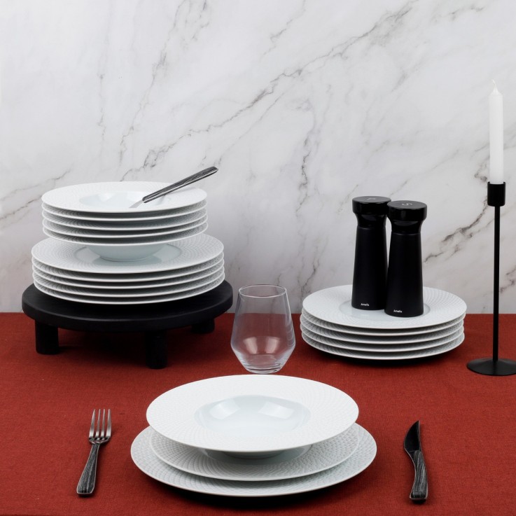 Coffret 6 assiettes creuses