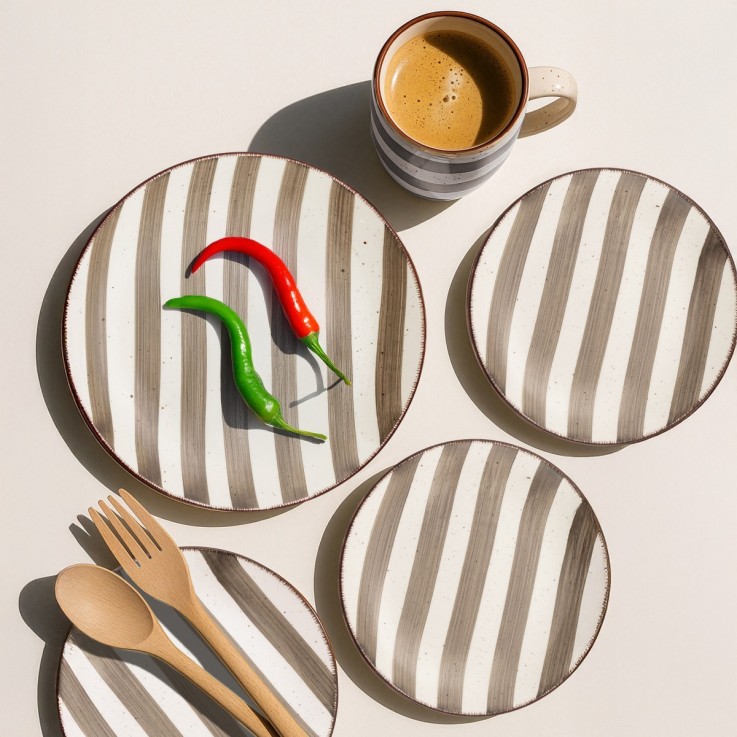 Assiette dessert 19.5 cm (lot de 6)