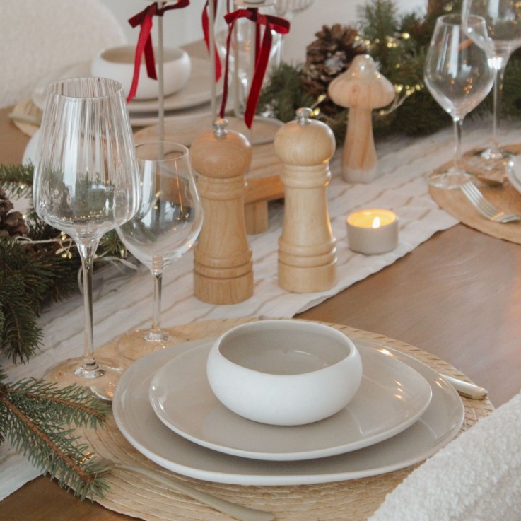 Assiette plate 28 cm (lot de 6)