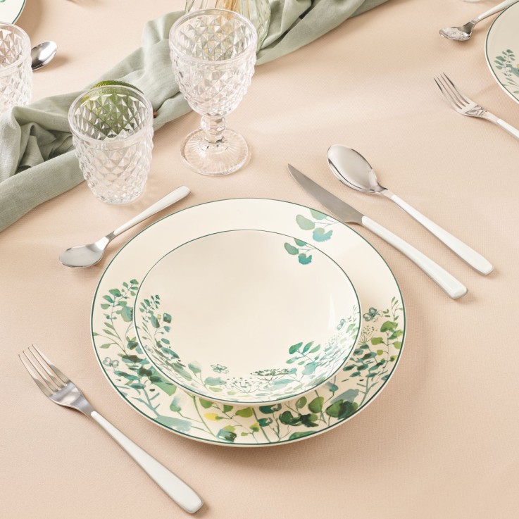 Coffret 6 assiettes dessert