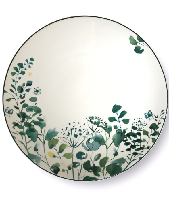 Coffret 6 assiettes plates