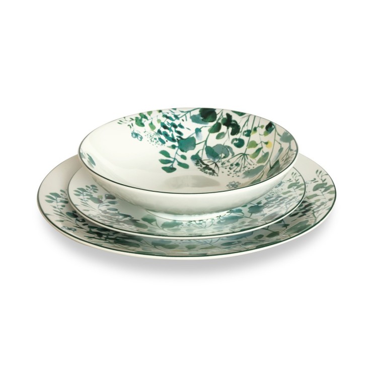 Coffret 6 assiettes plates