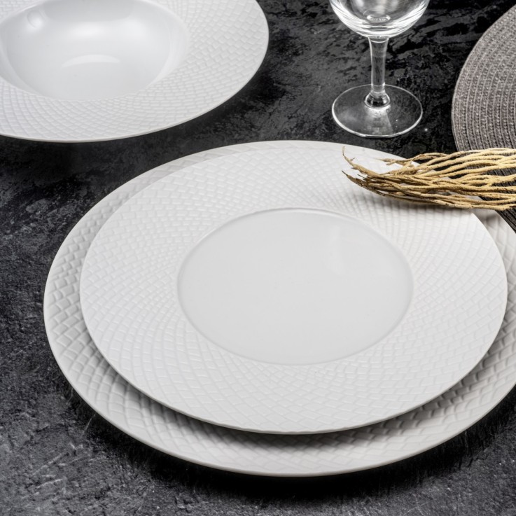 Coffret 6 assiettes dessert