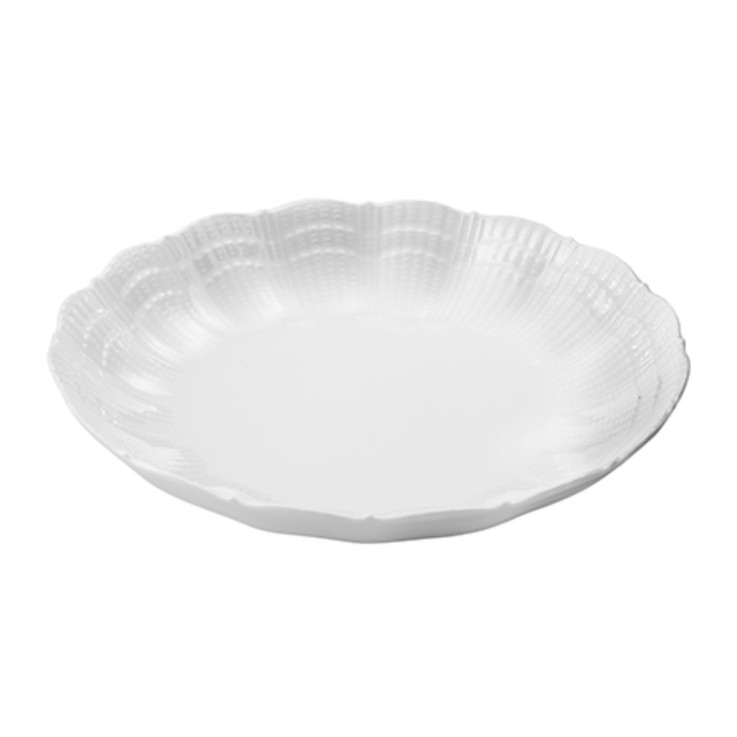 Coffret 6 assiettes creuses - Corail Blanc
