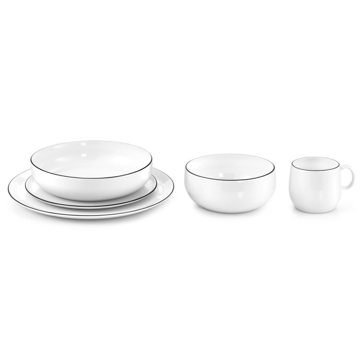 Coffret 6 assiettes plates