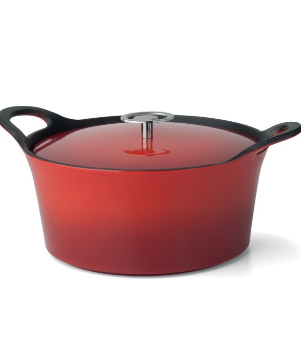 Cocotte ronde 20cm fonte de...