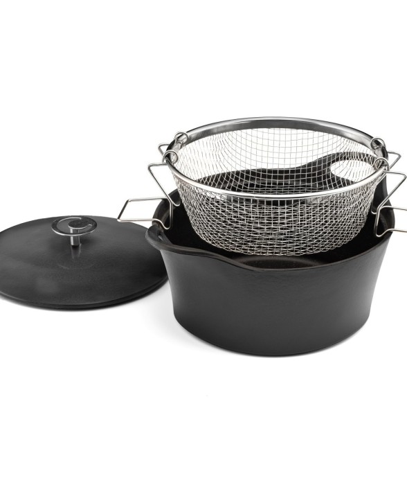 Cocotte ronde 24 cm avec...