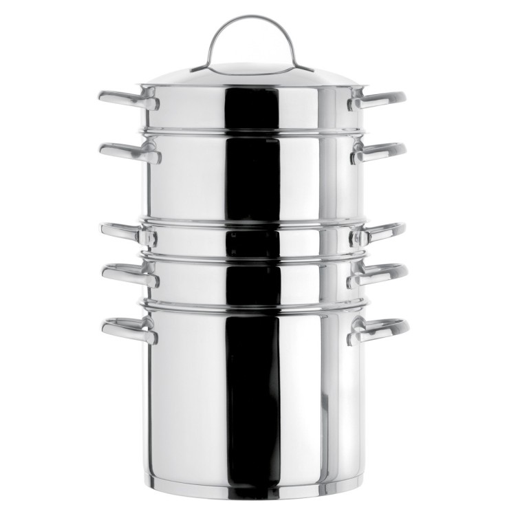 "Le Cuisinox" Set Cuisson Vapeur 6 pièces en inox