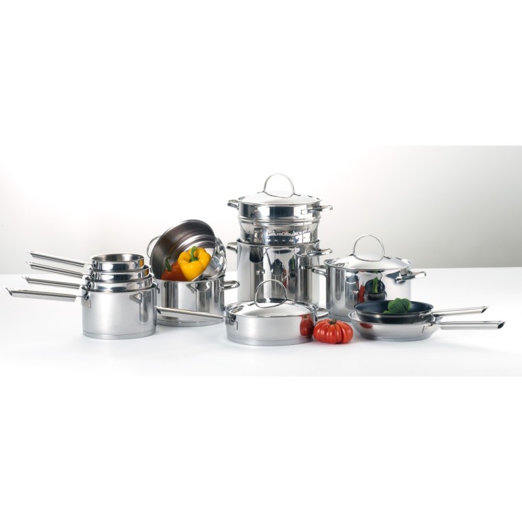 "Le Cuisinox" Set Cuisson Vapeur 6 pièces en inox