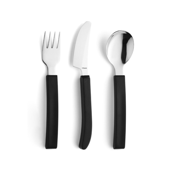 Set 3 couverts droits en inox