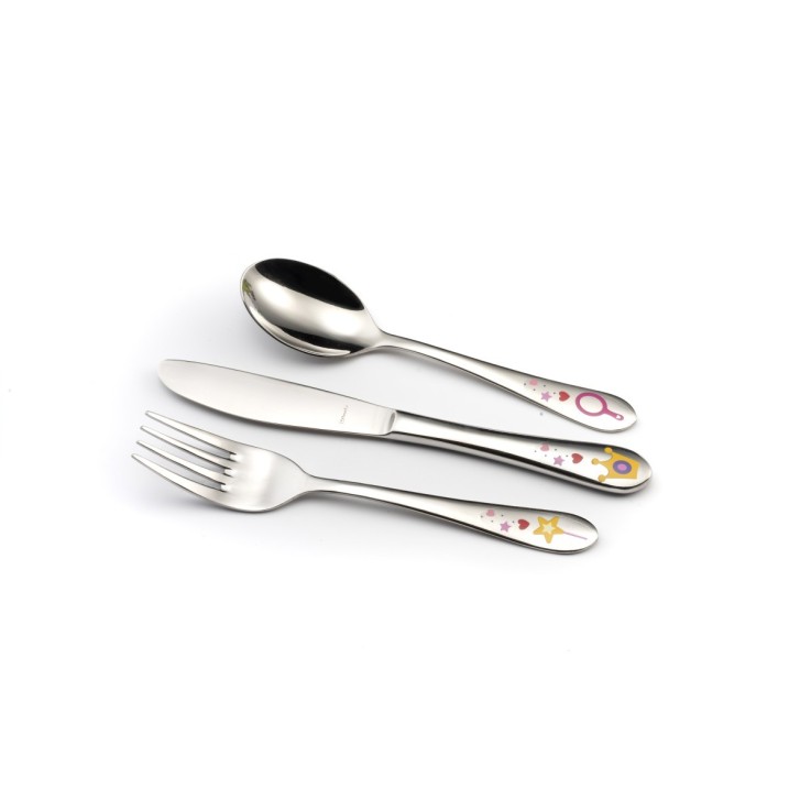 Service 3 couverts enfants en inox