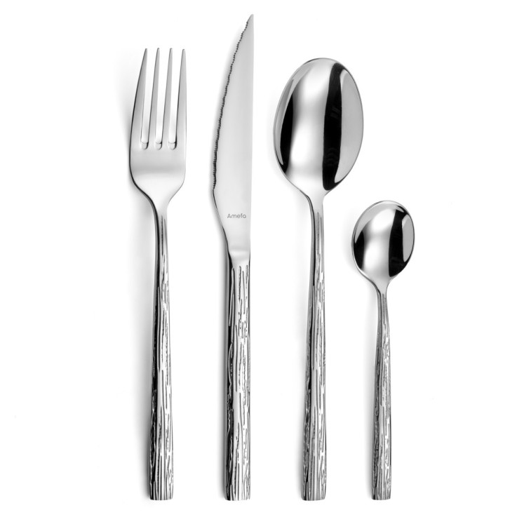 Ménagère 24 pièces Cali en inox