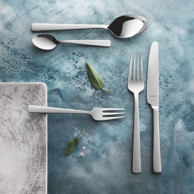 Service à gâteau 13 pièces Moderno en inox