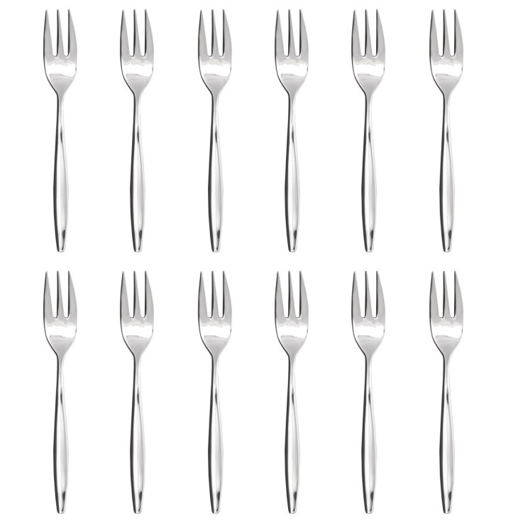 Service à gâteau 13 pièces Florence en inox