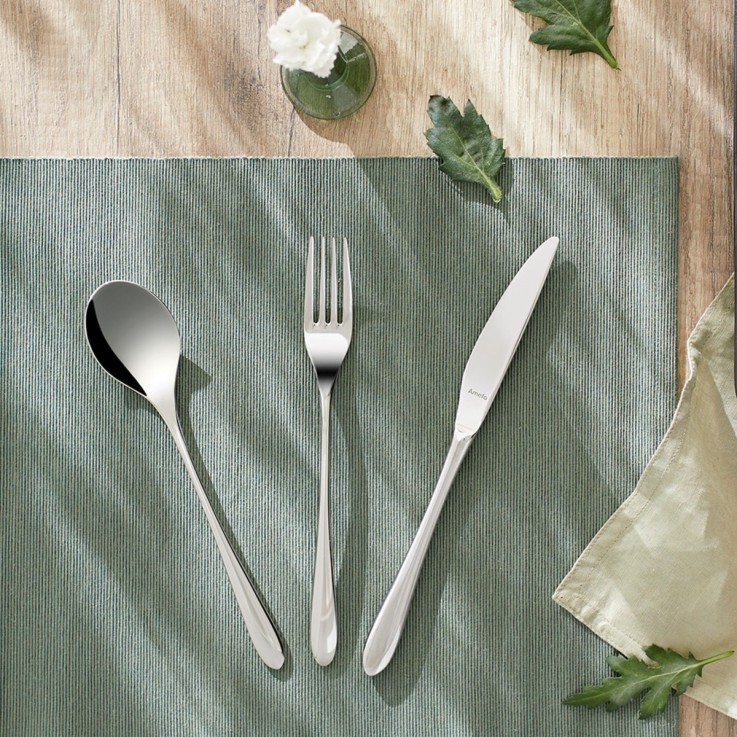 Ménagère 24 pièces Cuba en inox