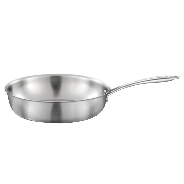 Sauteuse 24 cm inox triply