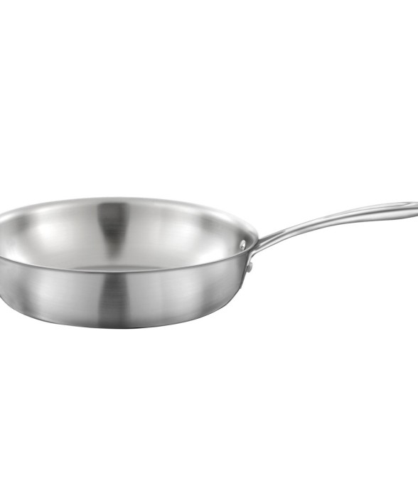 Sauteuse 24 cm inox triply