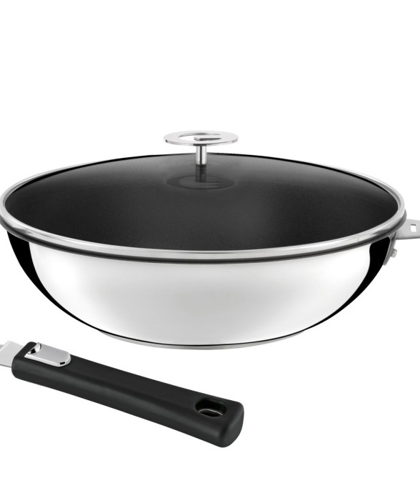 Wok 28 cm avec revêtement...