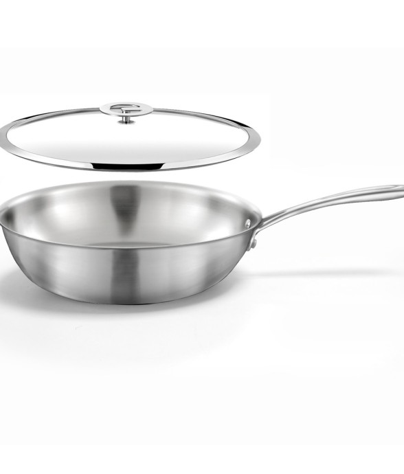Set 1 wok Gourmet 28cm inox...