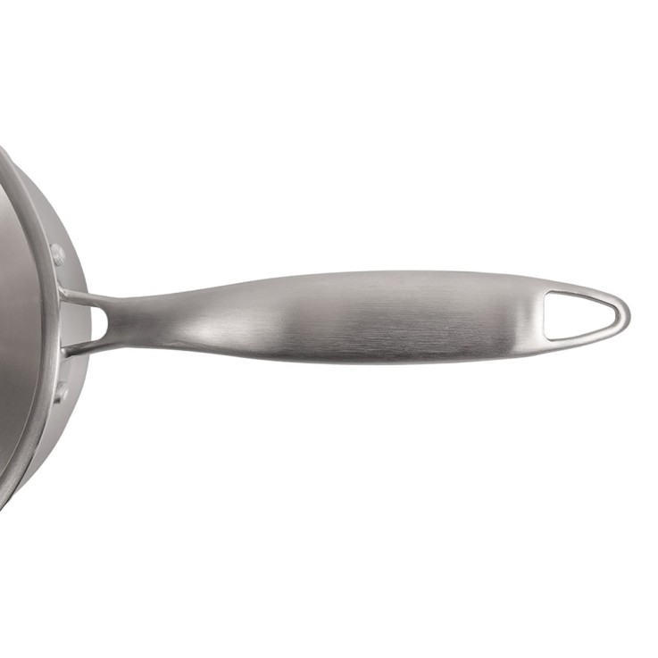 Set 1 sauteuse Gourmet 24cm inox avec couvercle